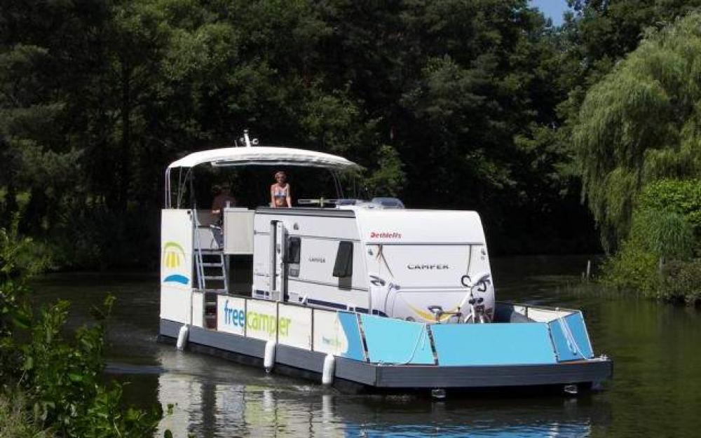 freecamper - boating holiday in your own camper van © freecamper boot & camping GmbH