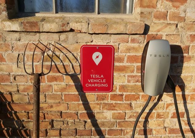 Electricity charging station, Boltenhof Estate Electricity charging station, Boltenhof Estate