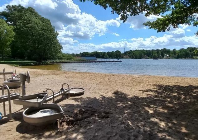 Bathing place at the Röblinsee, Photo: Rhea Knaak/City Fbg, License: REGiO-North