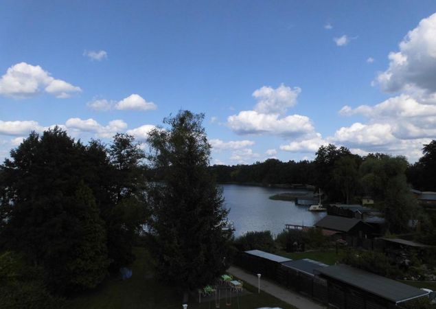 Blick aus Zimmer Seeseite - Hotel zur alten Bornmühle, Foto: Andreas Schiller