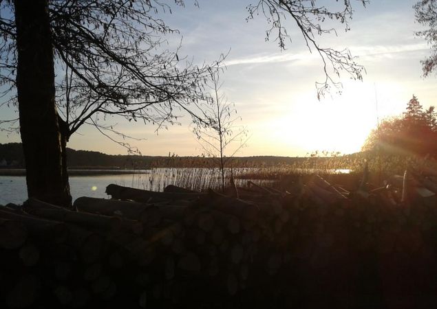 Evening atmosphere at the Röblinsee, photo: Jörg Kietzmann, license: Jörg Kietzmann