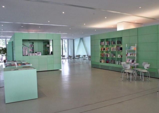Besucherzentrum innen, Foto: Britta Pawelke, 2009