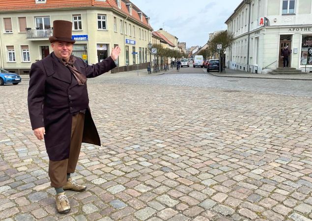 Carsten Dräger as councillor, Photo: Elisabeth Kluge, Licence: Tourist-Information Zehdenick
