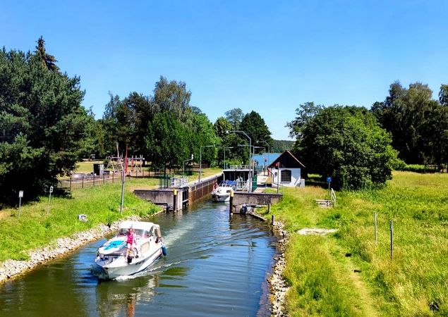Himmelpfort lock, photo: Anke Treichel, license: Regio-Nord Himmelpfort lock, photo: Anke Treichel, license: Regio-Nord