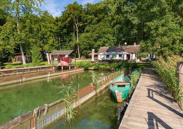 Fishing on Lake Stechlin, Photo: TMB photo archive/Steffen Lehmann