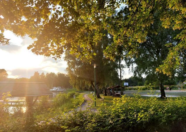 Guest pier Bredereiche, Photo: M. Lepschies, License: Municipality of Fürstenberg/Havel