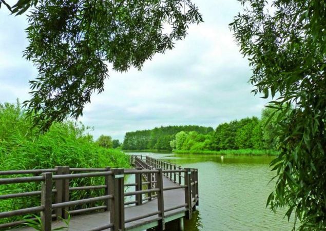 Stege am Mühlensee, Foto: K. Rosen, Foto: K. Rosen, Lizenz: K. Rosen