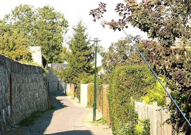 Gransee - In the footsteps of Queen Luise, pictured: the town wall