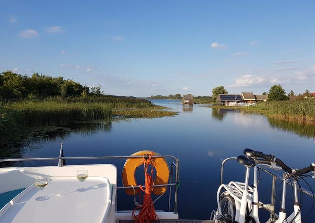 Aussicht vom Außensteuerstand © Locaboat Holidays, Foto: © Locaboat Holidays, Lizenz: © Locaboat Holidays