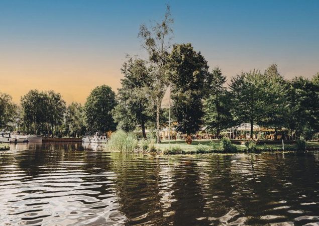 Alter Hafen direkt an der Havel, Foto: Iris Woldt, Lizenz: Alter Hafen