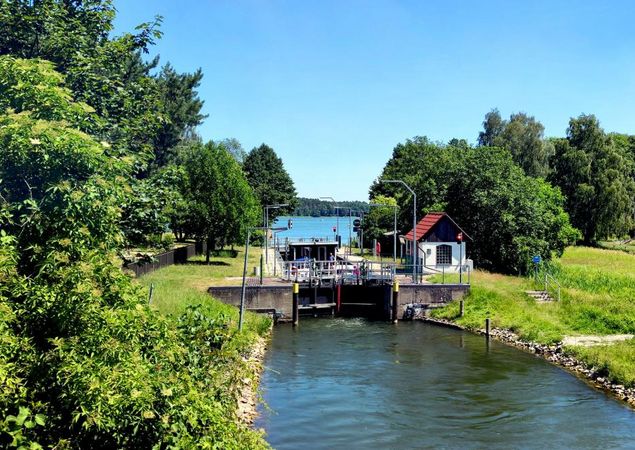 Himmelpfort lock, photo: Anke Treichel, license: Regio-Nord Himmelpfort lock, photo: Anke Treichel, license: Regio-Nord