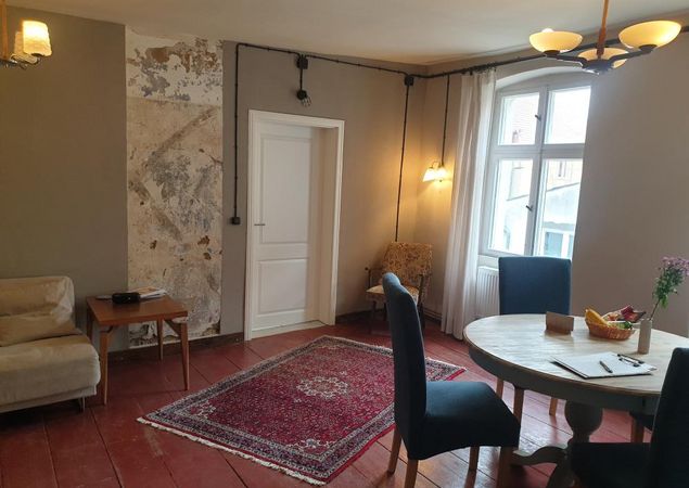 Apartment Kirchblick - living room, photo: Vera Samusch, license: Vera Samusch
