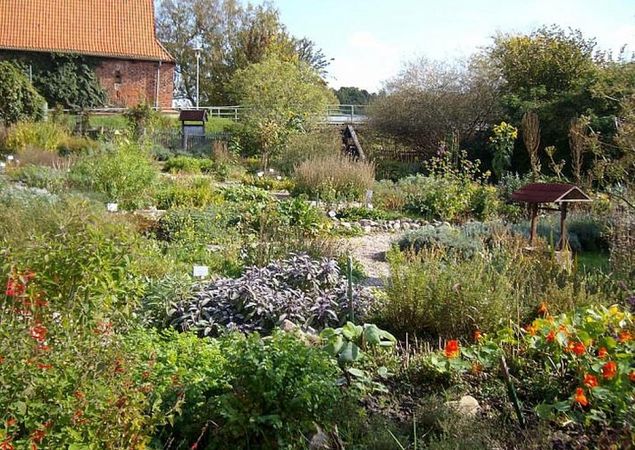Monastery herb garden