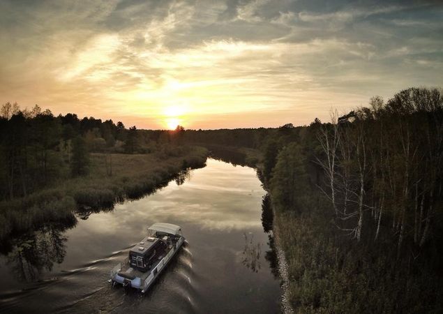 freecamper - Camping auf dem Wasser, Foto: Eric Stelzer/nice2meetU, Lizenz: freecamper boot & camping GmbH