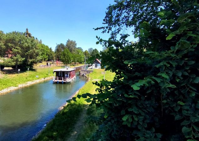 Himmelpfort lock, photo: Anke Treichel, license: Regio-Nord Himmelpfort lock, photo: Anke Treichel, license: Regio-Nord