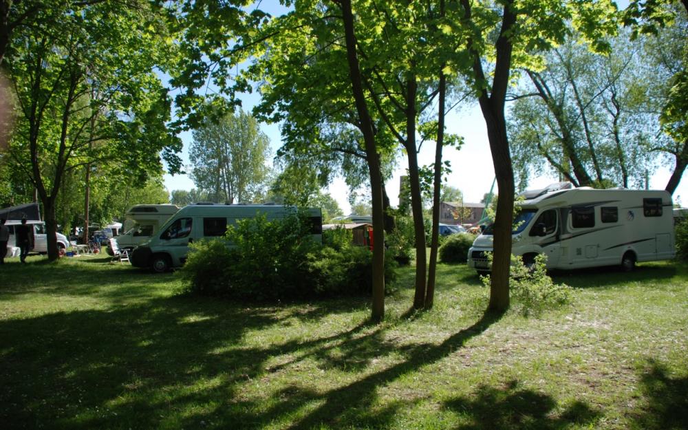 Camper van site Marina Alter Hafen am Ziegeleipark Mildenberg