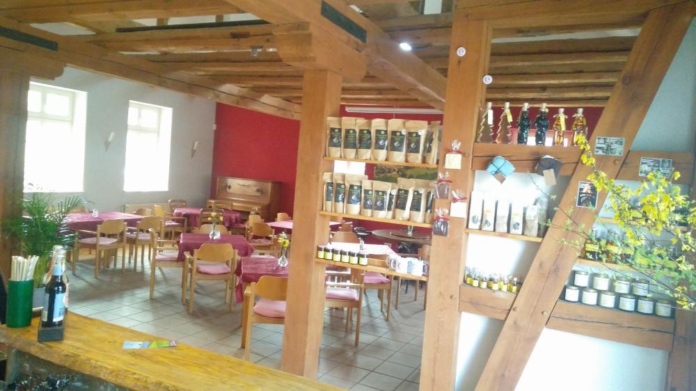 Blick ins Cafe, Foto: Elke Schmälzle Blick ins Cafe, Foto: Elke Schmälzle