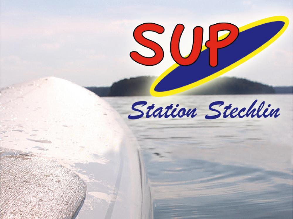 SUP - Stand Up Paddling Station at the Stechlin