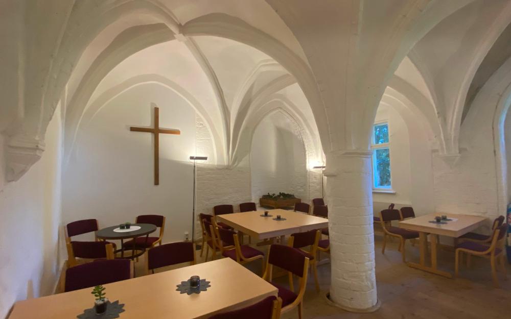 Monastery café in the monastery Zehdenick