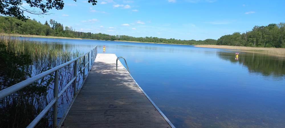 Bathing area at Moderfitzsee in Himmelpfort, Photo: Rhea Knaak, Licence: REGiO-Nord Bathing area at Moderfitzsee in Himmelpfort, Photo: Rhea Knaak, Licence: REGiO-Nord