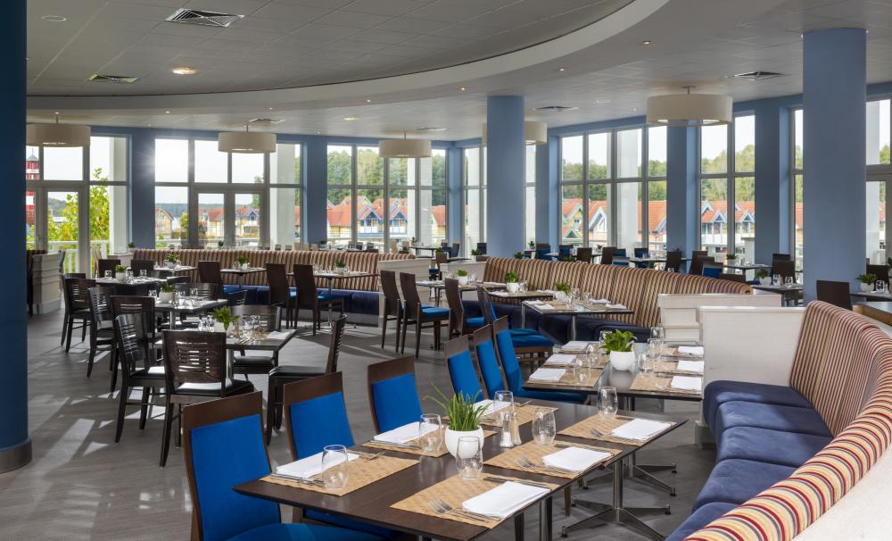 Restaurant "Luv & Lee" at Precise Resort Hafendorf Rheinsberg