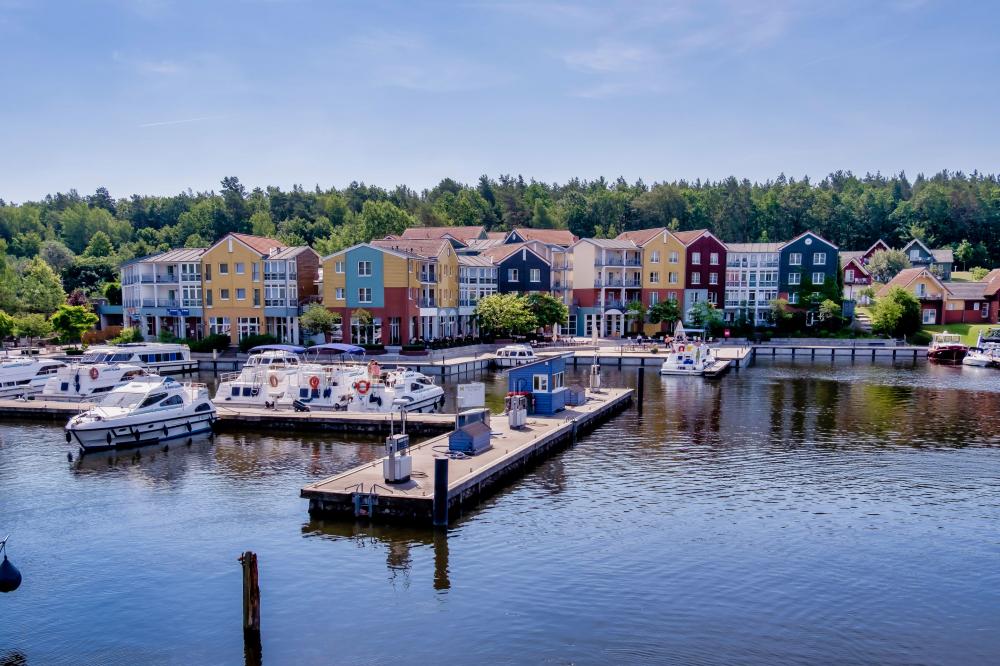 Jetty at the Precise Resort Marina Wolfsbruch