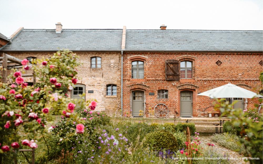 Stallgebäude, Foto: Kai Branns, Lizenz: Thomashof GbR
